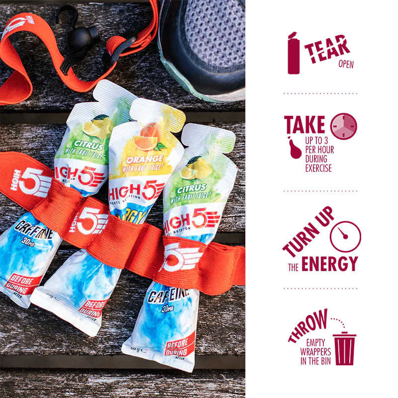 High 5 Energy Gel Aqua - Image 3