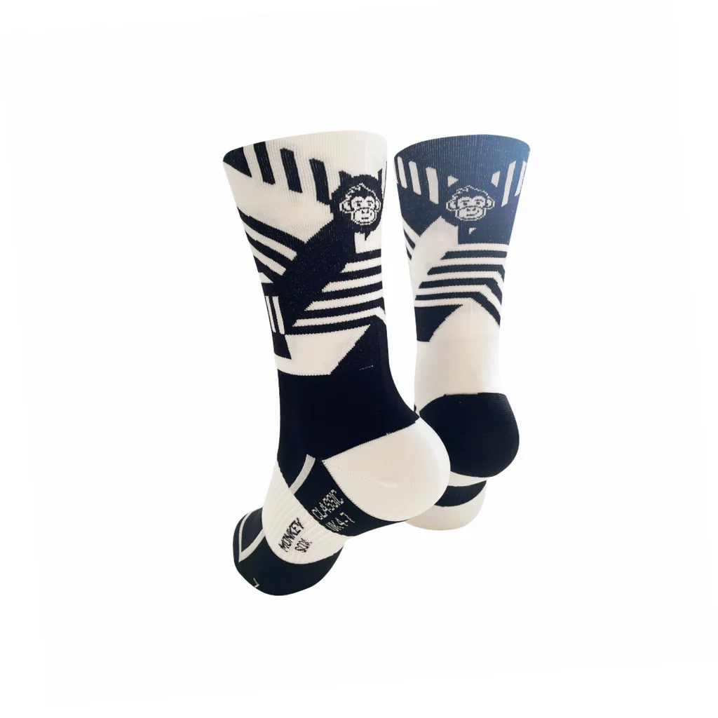 Monkey Sox Classic Track Sport Socks - Image 4