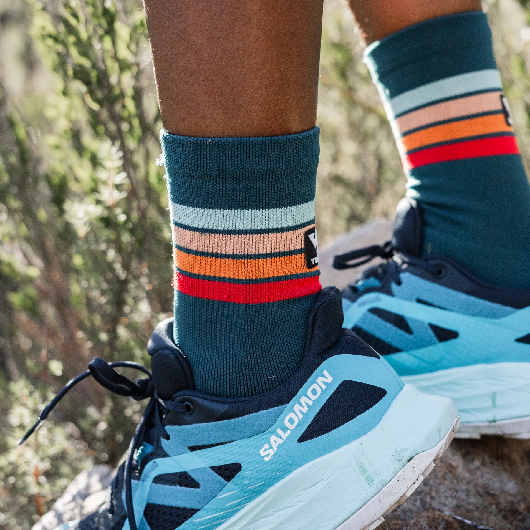 Versus Dusk Trail Run Crew Socks - Image 3