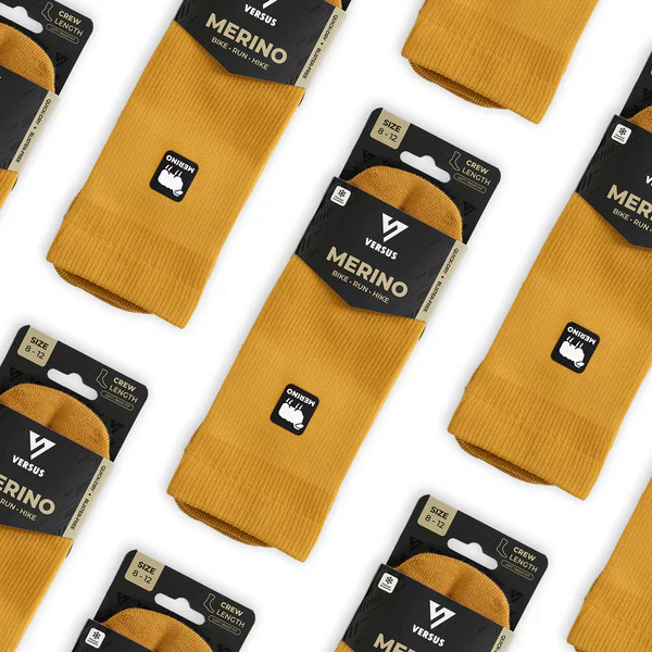 Versus Honey Blaze Merino Winter Crew Socks - Image 5