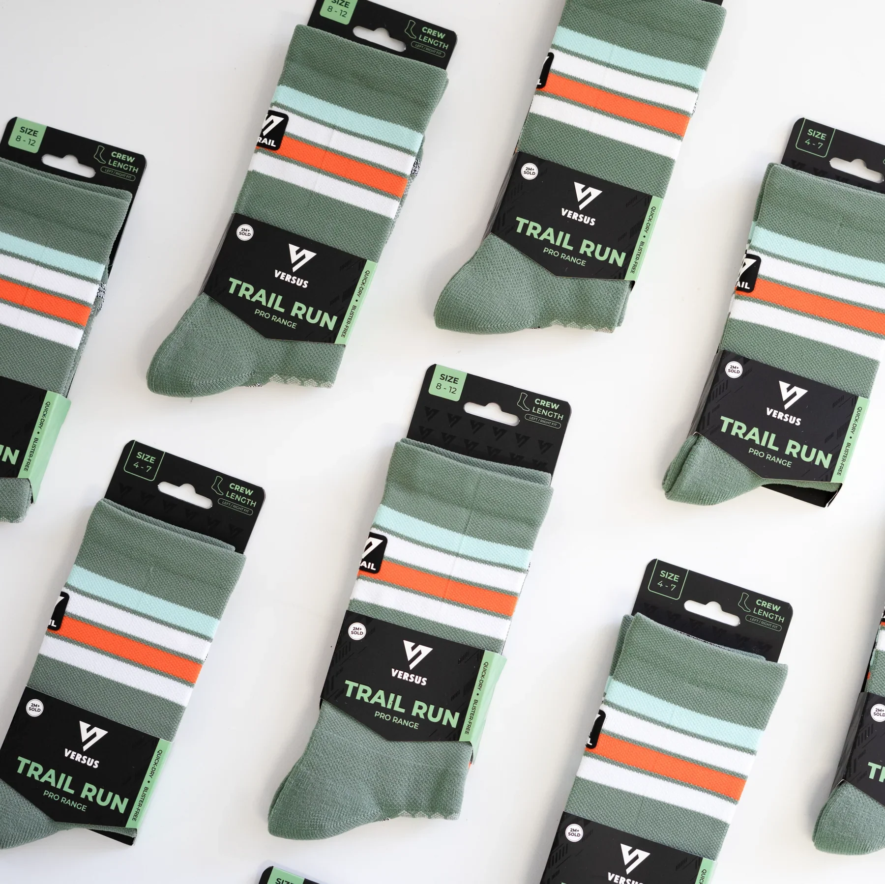 Versus Karoo Trail Run Crew Socks - Image 7